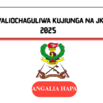 Majina ya Wanafunzi Waliochaguliwa Kujiunga na JKT 2025