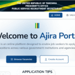 Jinsi ya Kujisajili Ajira Portal