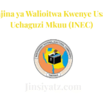 Majina ya Walioitwa Kwenye Usaili Uchaguzi Mkuu (INEC)