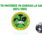 Matokeo ya darasa la saba| NECTA Standard Seven results