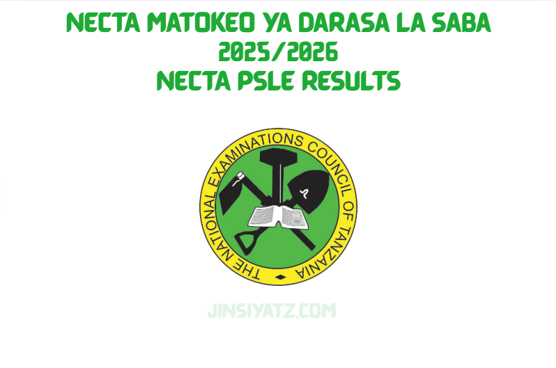 NECTA matokeo ya darasa la saba 2025/2026 Direct Link