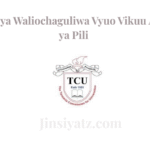 Majina ya Waliochaguliwa Vyuo Vikuu Awamu ya Pili