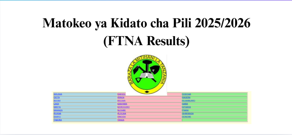 Matokeo ya Kidato cha Pili