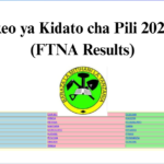 Matokeo ya Kidato cha Pili