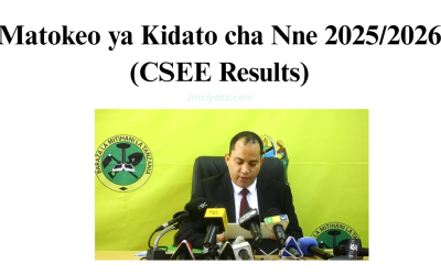 Matokeo ya Kidato cha Nne