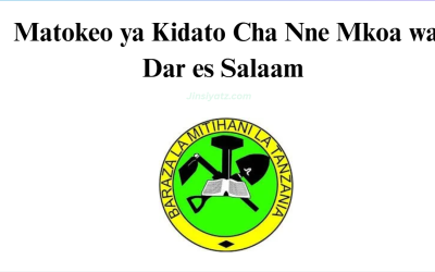 Matokeo ya Kidato Cha Nne Mkoa wa Dar es Salaam