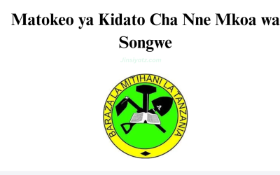 Matokeo ya Kidato Cha Nne Mkoa wa Songwe